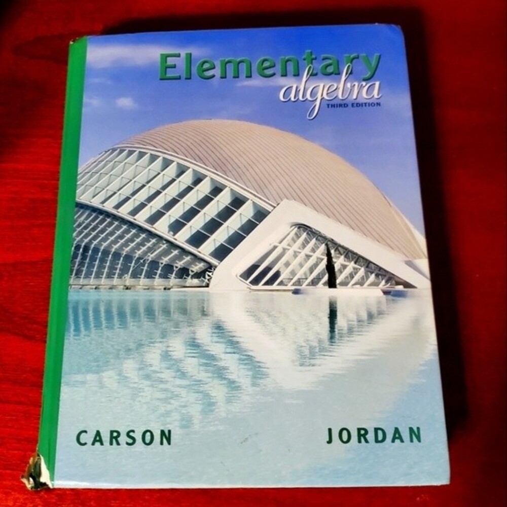 Elementary Algebra 3rd Edition Children's Education Book || Carson Jordan